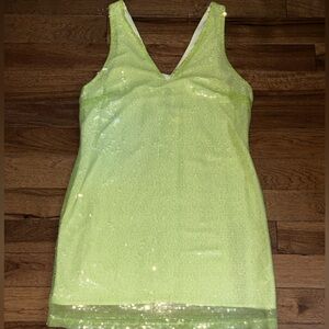 A New Day Sequin Yellow Dress